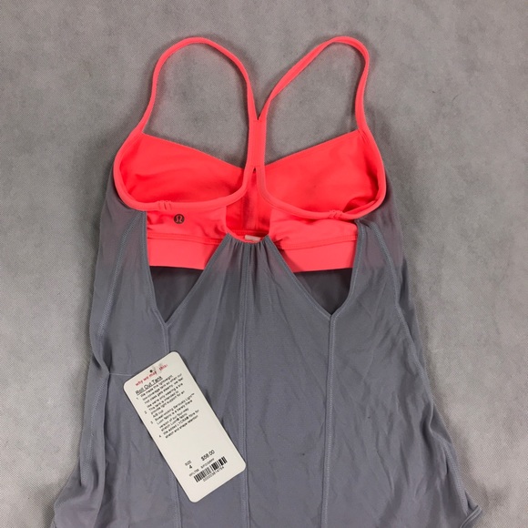 NWT LULULEMON ATHLETICA 4 Tank! “Roll Out” Bra Top - Picture 5 of 8